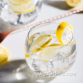 classical fishbowl balloon shape clear stemless gin glasses